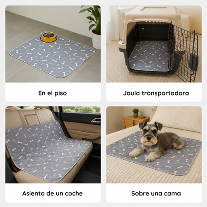 Naylo™ — Tapete Sanitario Lavable con Feromonas para Perros
