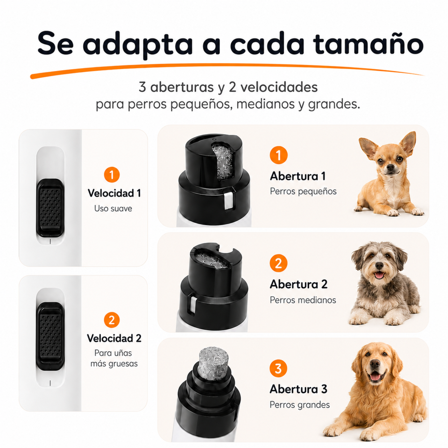 Naylo Pro™ - Limador de Uñas Silencioso para Perros